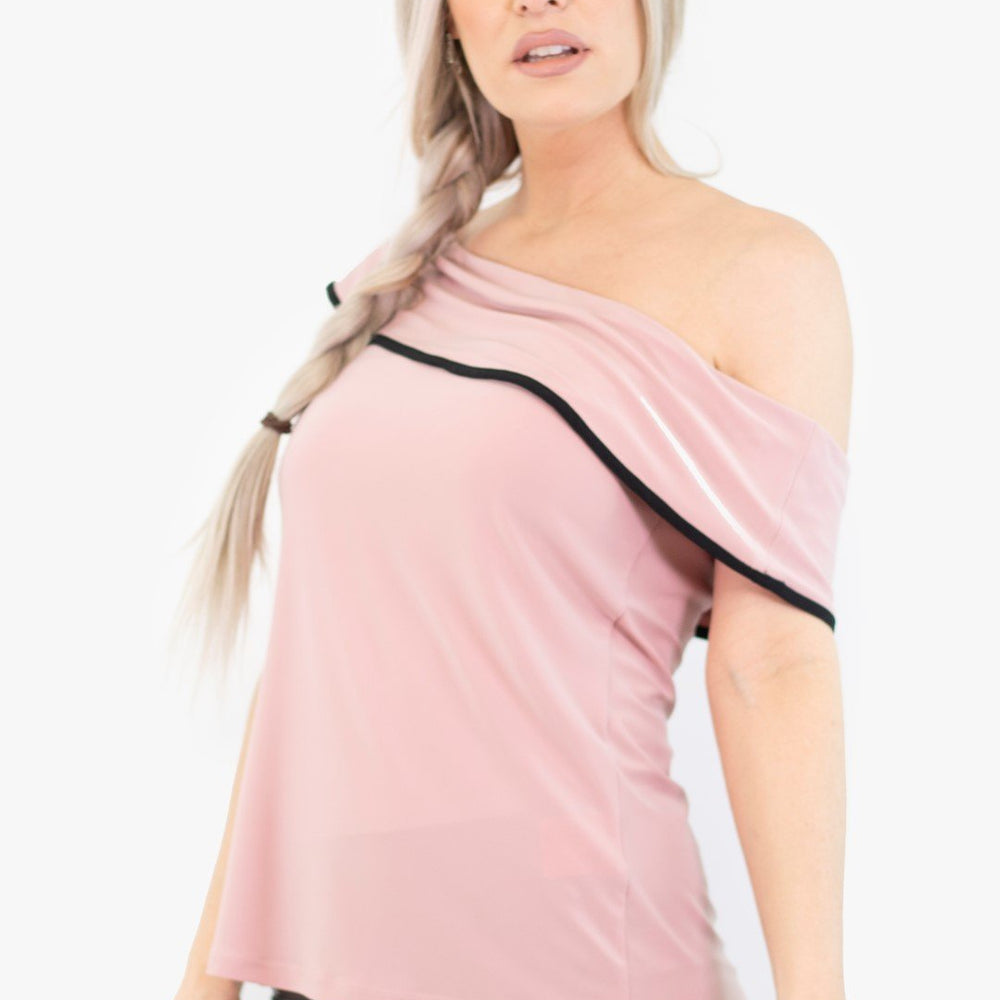 Tunique Paprika De Couleur Rose/noir (Papr-T0922) Femme