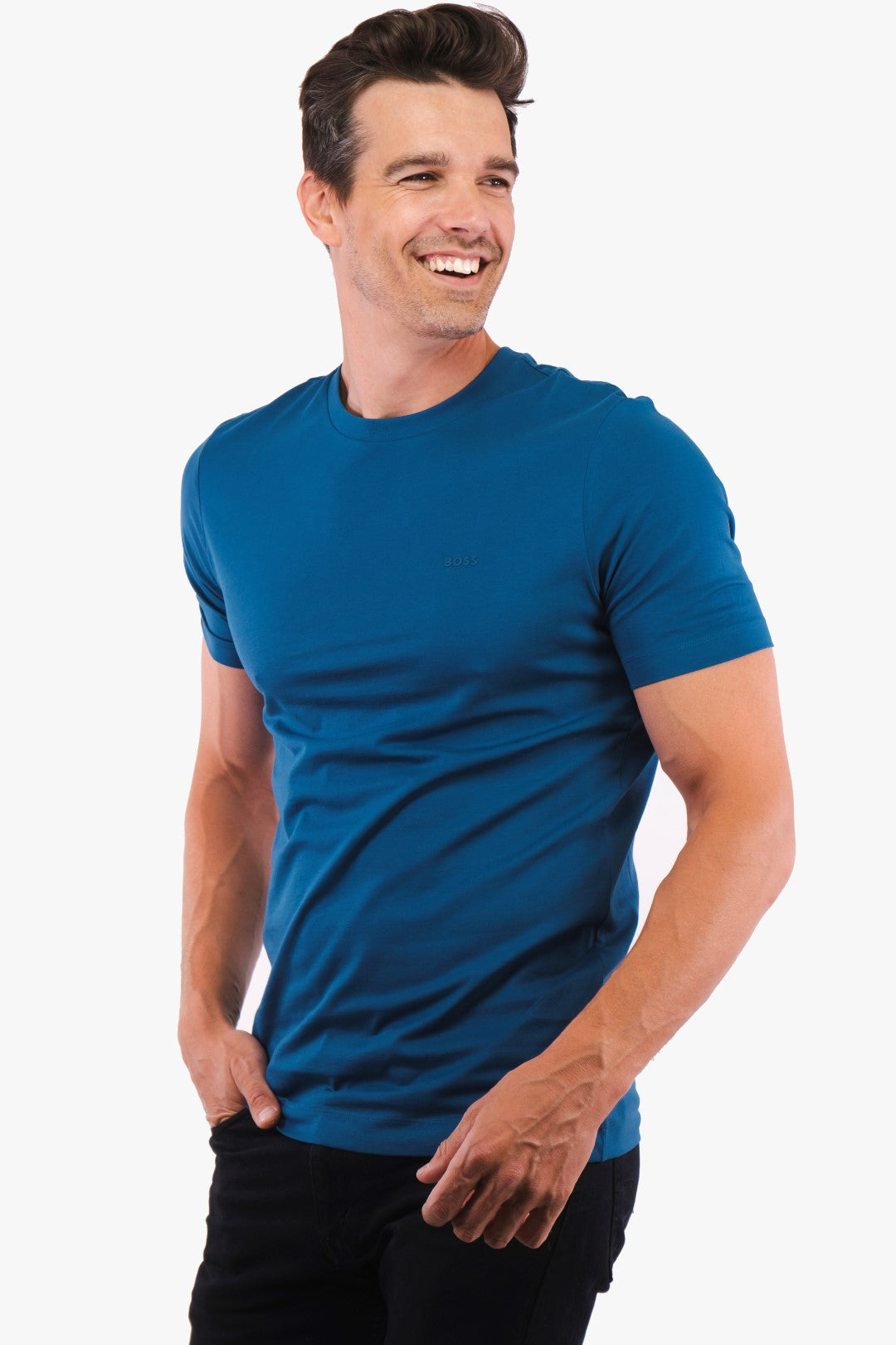 T-Shirt Hugo Boss De Couleur Marine Homme