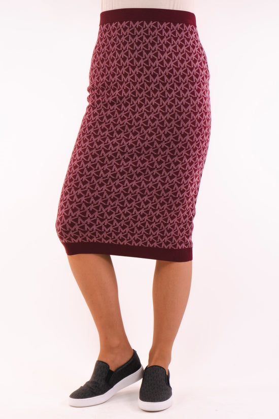 Michael Kors skirt in Merlot color