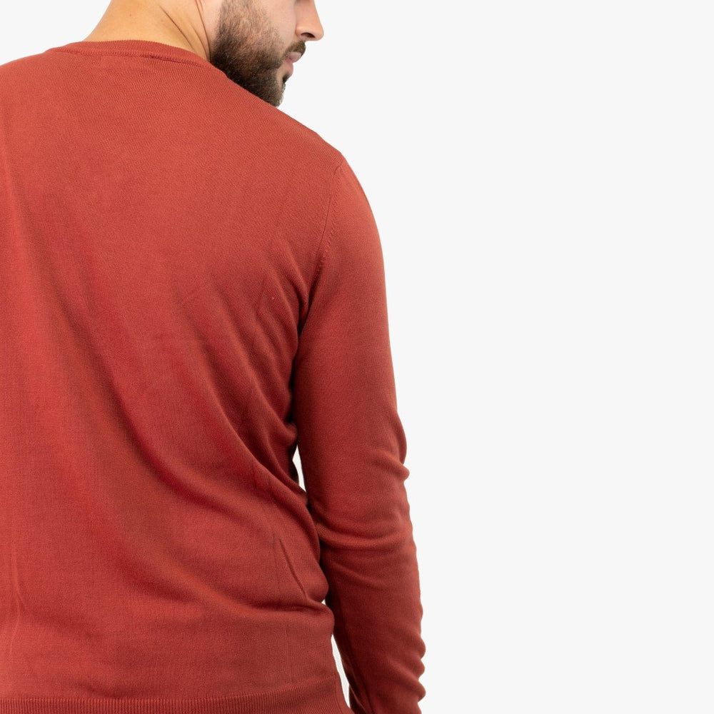 
                  
                    Chandail Col En V Modango De Couleur Rouille (Moda-Mosw000311) Homme
                  
                