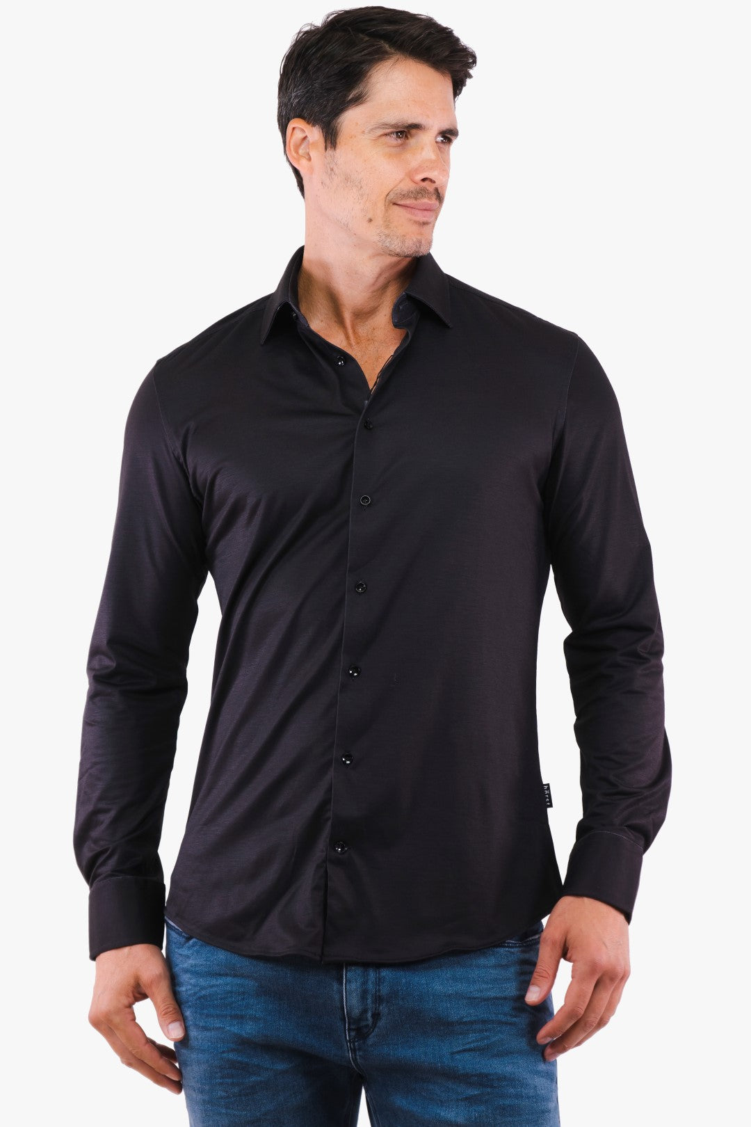 Chemise Hörst de couleur Noir