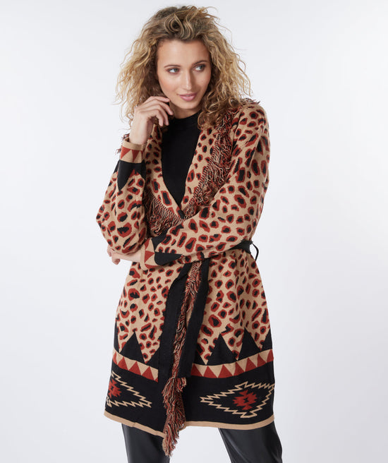 Veste Esqualo De Couleur Multi Femme