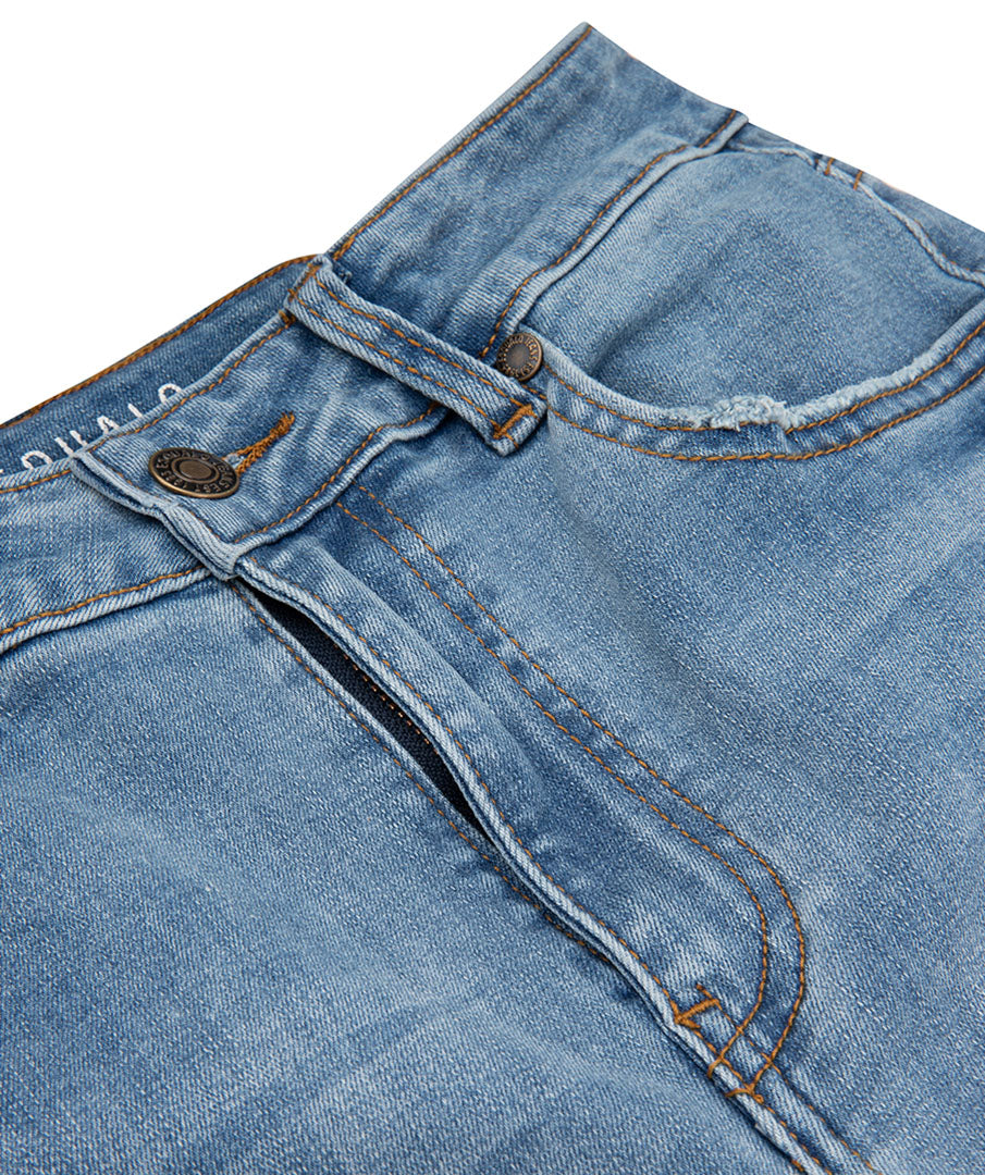 Jeans Esqualo De Couleur Bleu Femme