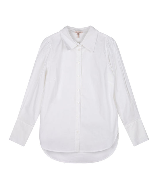 Blouse Esqualo De Couleur Blanc Femme