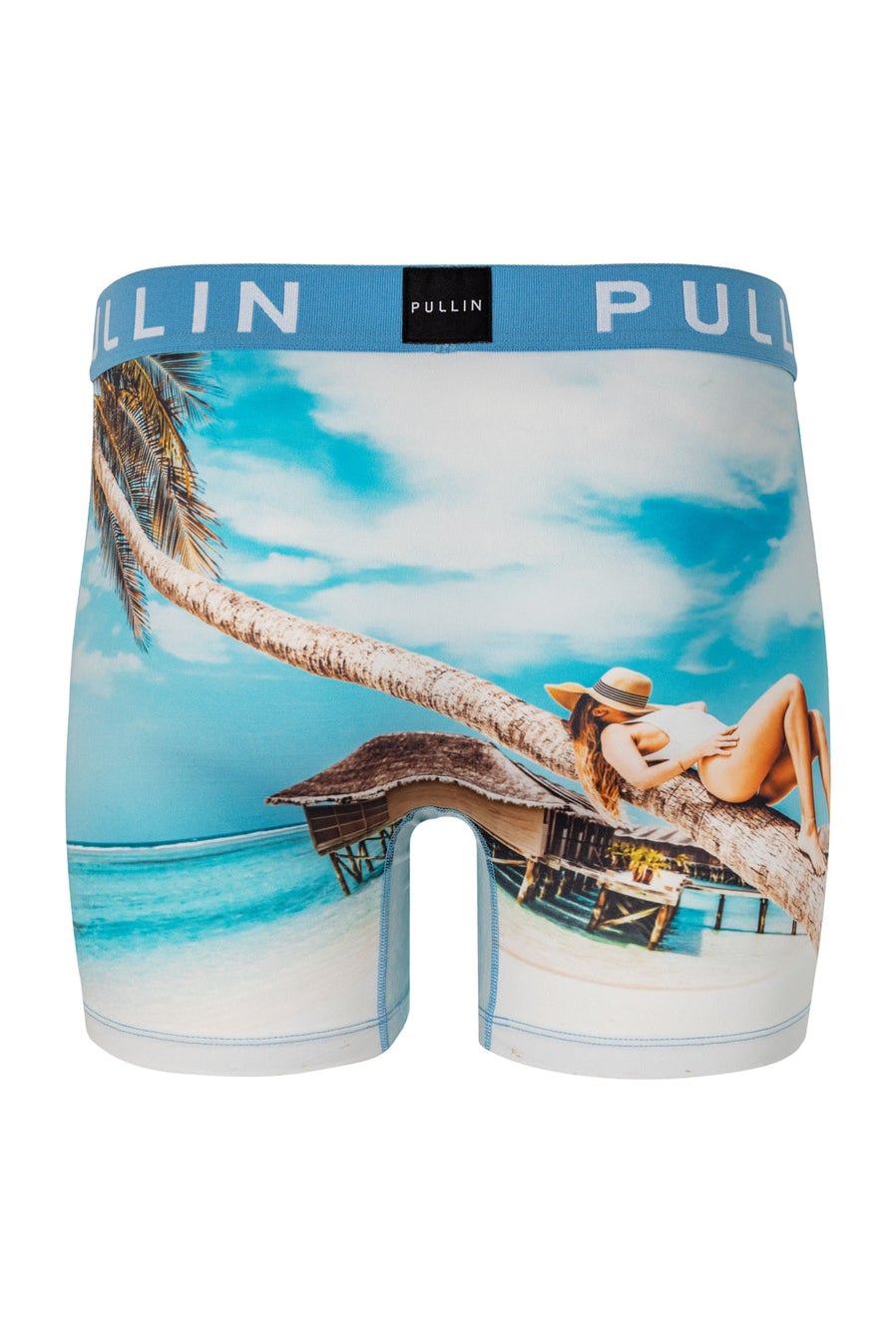Sous-Vetement Pullin De Couleur Bleu Homme