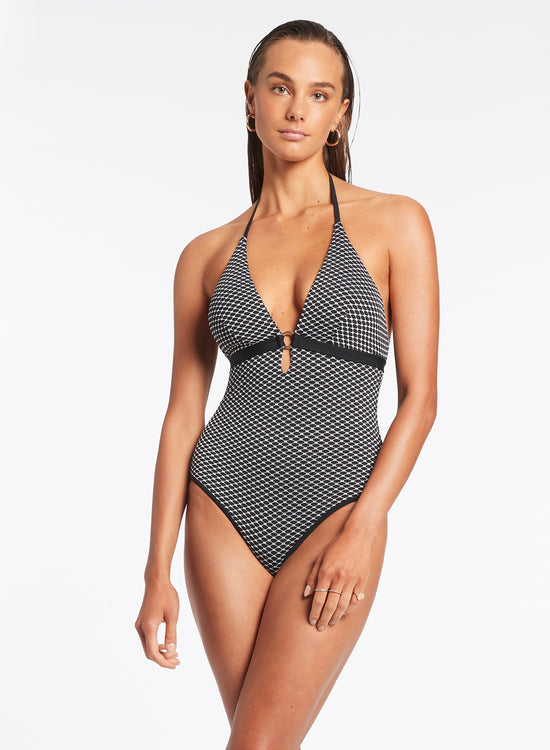 Maillot Corallo Jets Swimwear de couleur Noir