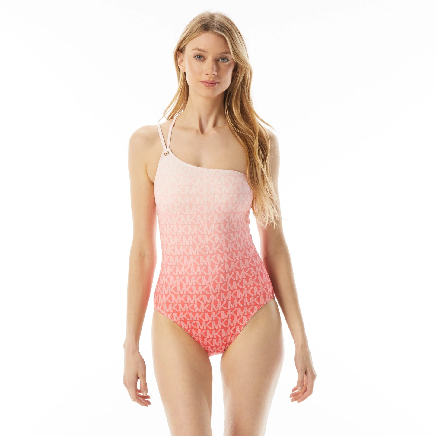 Maillot 1 Piece Michael Kors De Couleur Sangria Maillot