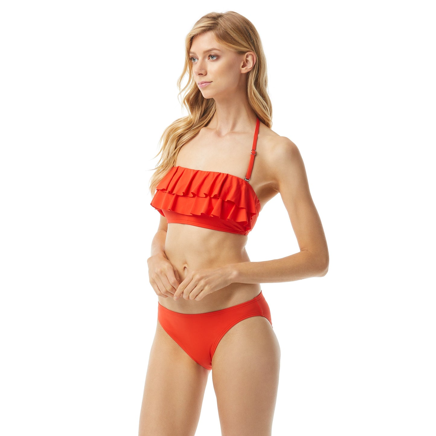 Haut Michael Kors De Couleur Rouge Maillot