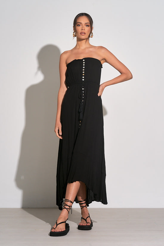 Robe Elan de couleur Noir