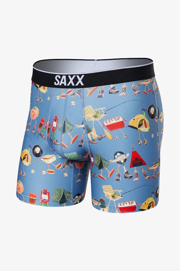 Saxx Camping Underwear in Blue color