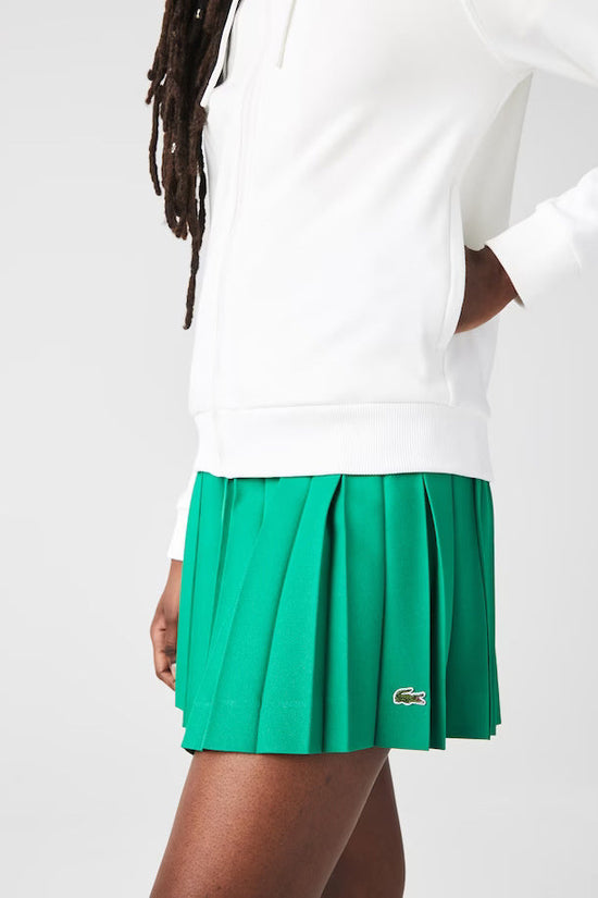 Chandail A Capuchon Lacoste De Couleur Farine Femme