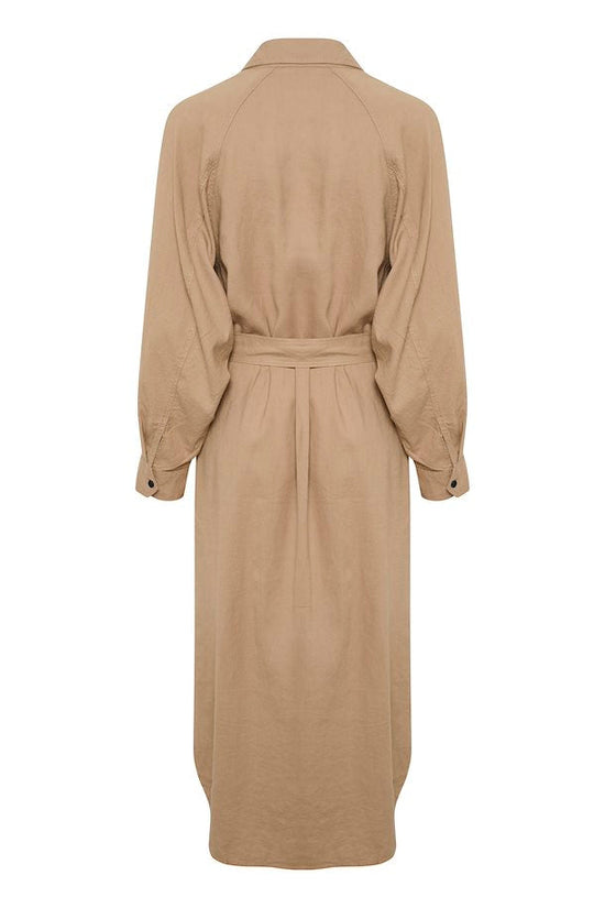 Robe Inwear De Couleur Tan Femme