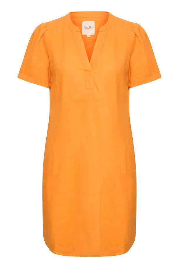Boutique Option Part Two Dress in Orange Color Part 30306783 151153