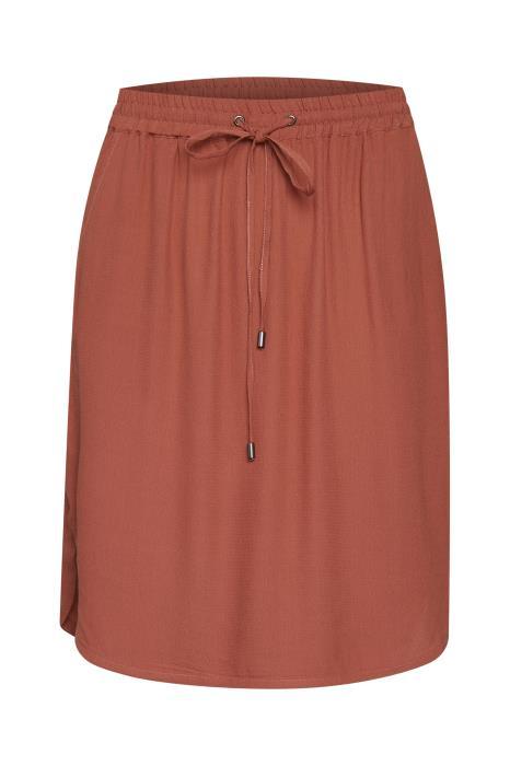 Jupe St-Tropez De Couleur Marsala (Sain-30500604-181438) Femme