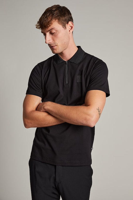 Polo Matinique De Couleur Noir Homme