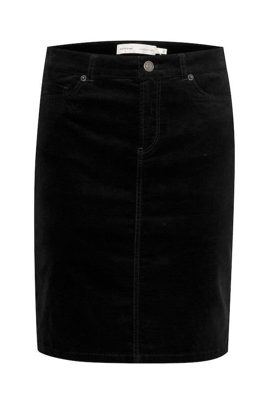 Jupe Inwear De Couleur Noir Femme