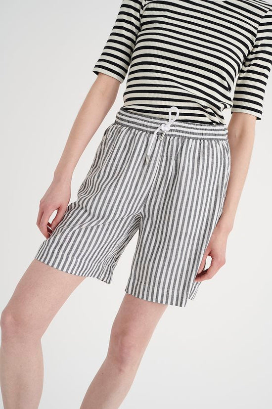 Short Inwear De Couleur Noir/blanc Femme