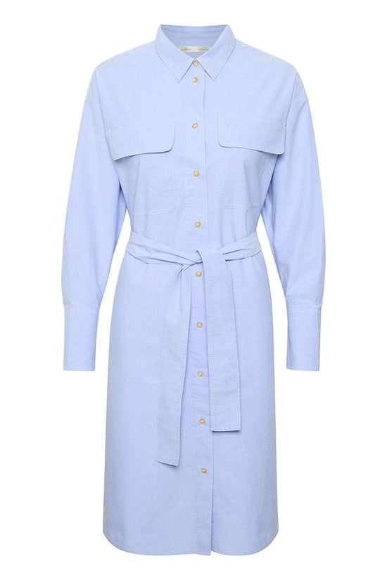 Robe Inwear De Couleur Bleu Femme