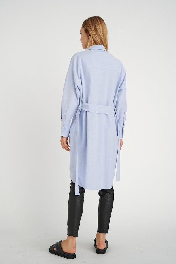 Robe Inwear De Couleur Bleu Femme