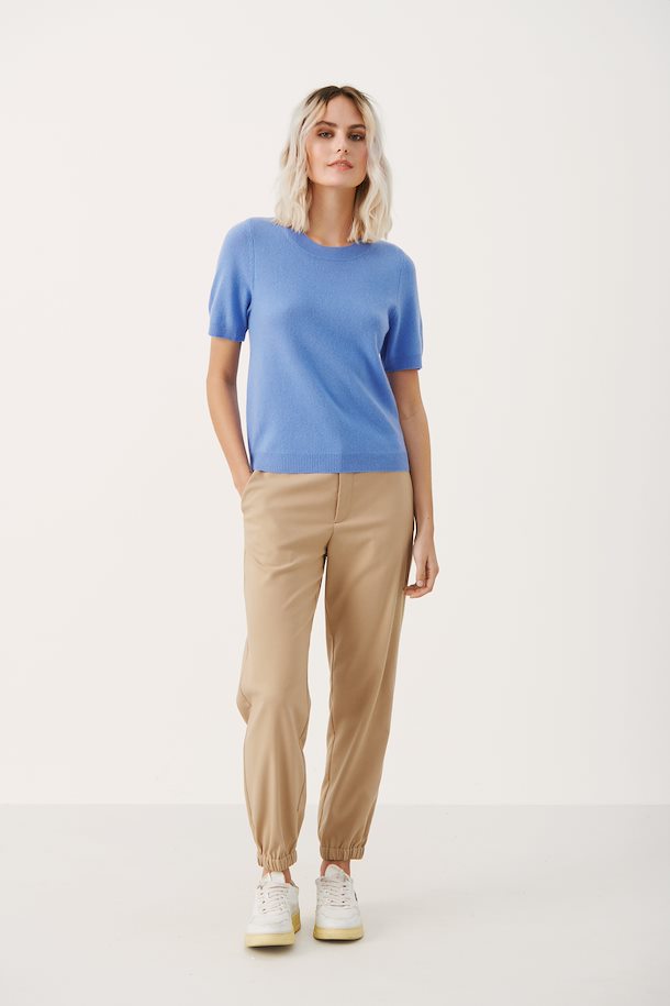 Chandail En Cachemire Everlotta Part Two de couleur Bleu