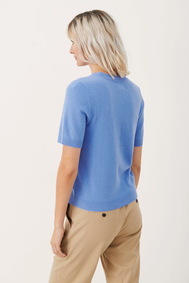 Chandail En Cachemire Everlotta Part Two de couleur Bleu