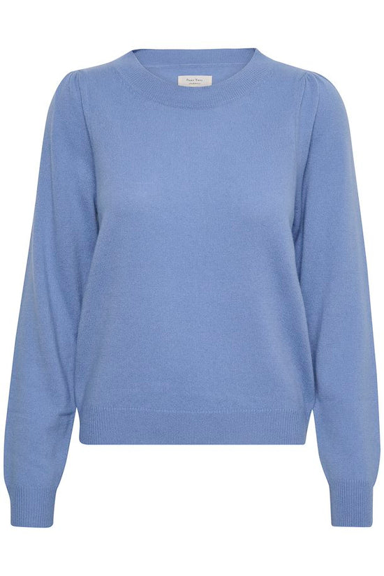 Evina Part Two Cashmere Sweater in Blue color