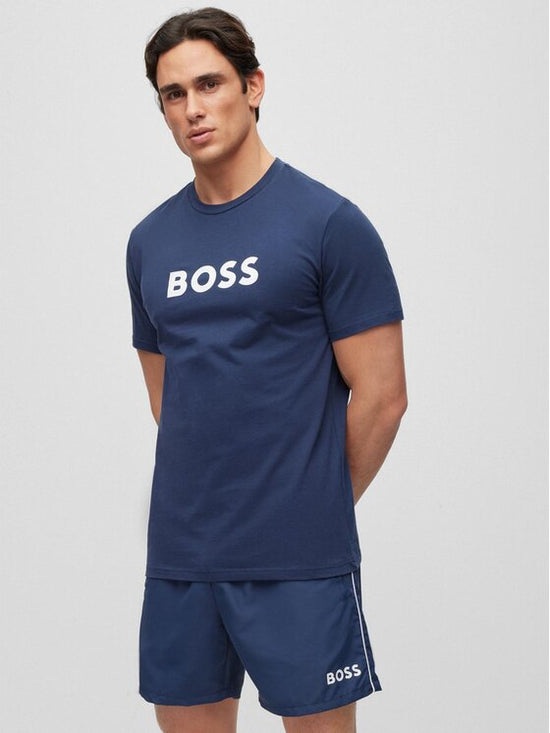 Tshirt Hugo Boss de couleur Bleu Royal