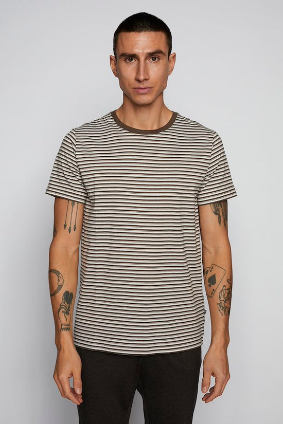 Matinique Lined T-Shirt in Earth color