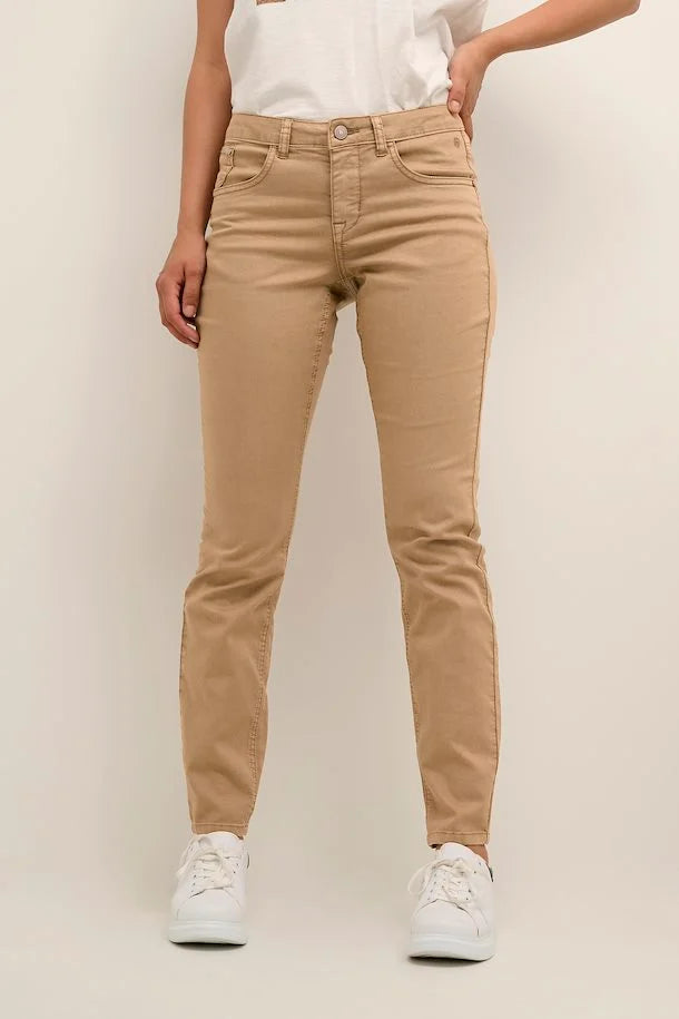 Pantalon Lotte-Coco Fit Cream de couleur Beige