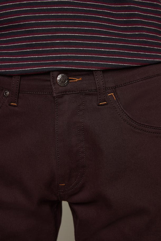 Pantalon Matinique de couleur Bordeaux