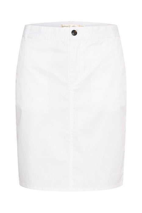 Jupe Inwear De Couleur Blanc Femme