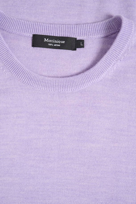 Mauve Matinique Merino Sweater