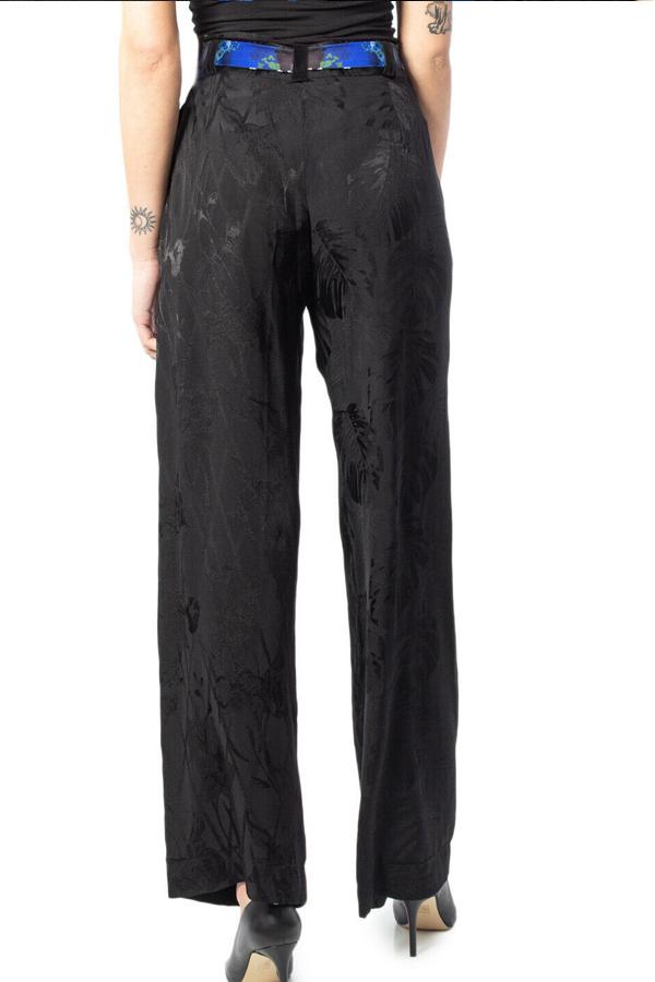 Pantalon Desigual De Couleur Noir (Desi-20Swpw35) Femme