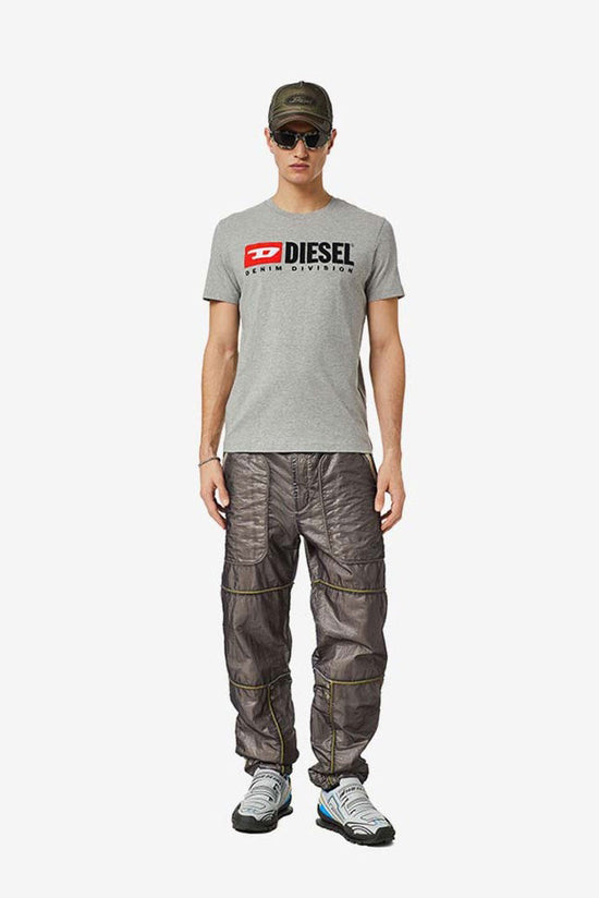 T-Shirt Diesel De Couleur Charbon Homme