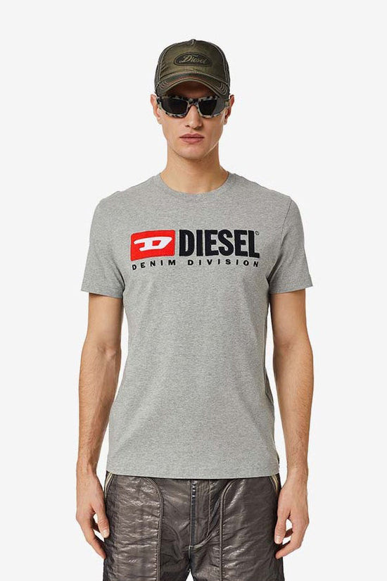 T-Shirt Diesel De Couleur Charbon Homme