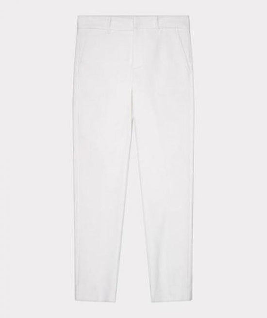 Pantalon Esqualo de couleur Blanc Casse