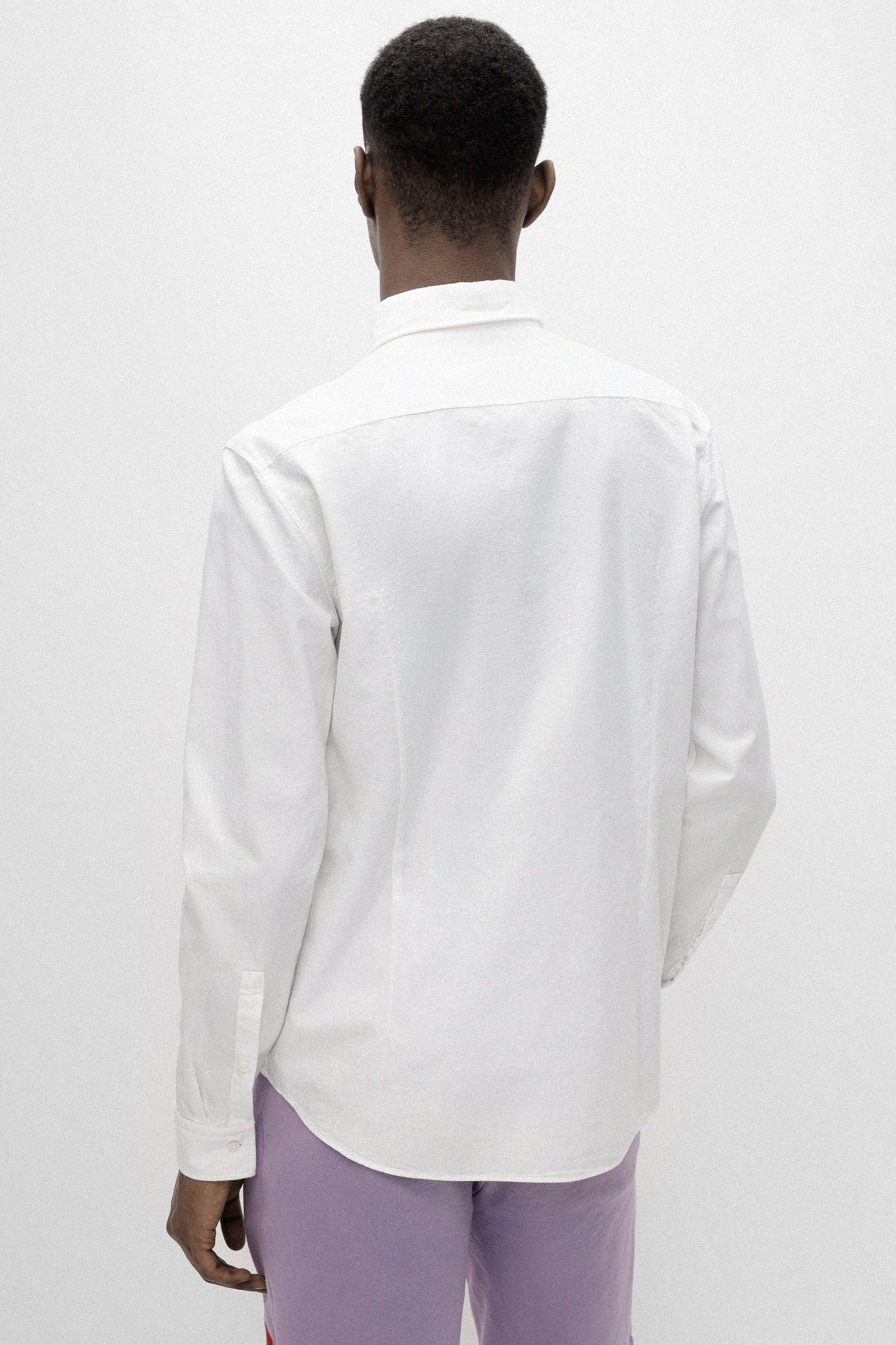 Chemise Hugo Boss De Couleur Blanc Homme