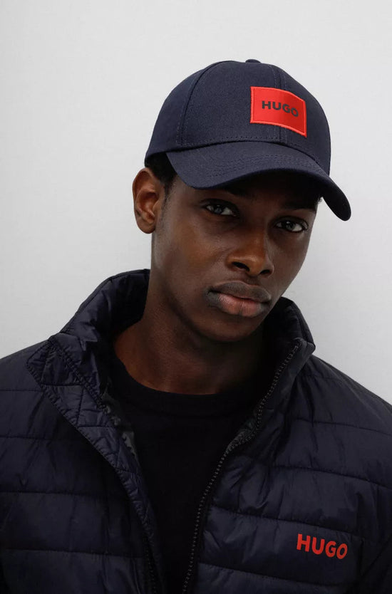 Casquette Hugo Boss De Couleur Bleu Fonce Homme