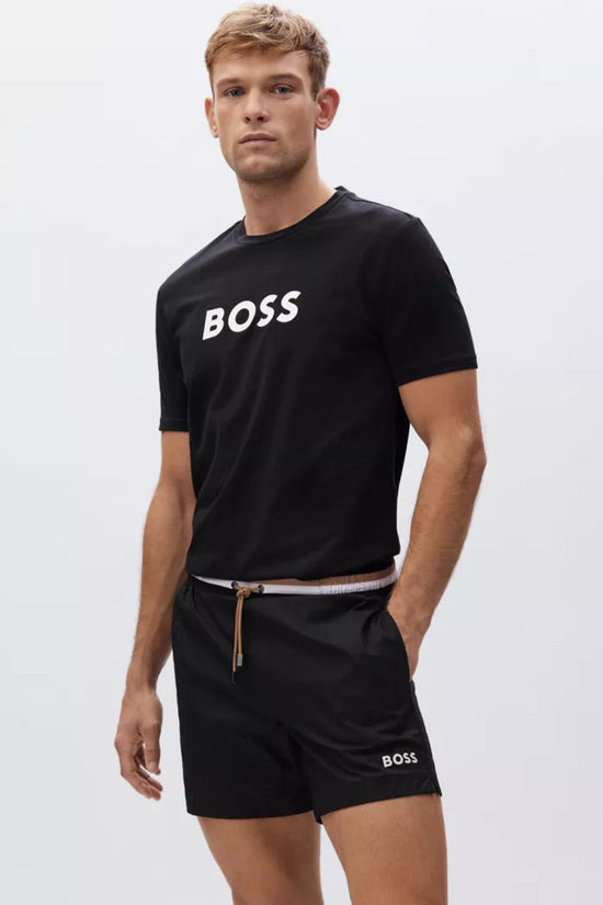 Charger l&amp;#39;image dans la galerie, T-Shirt Hugo Boss De Couleur Noir Homme
