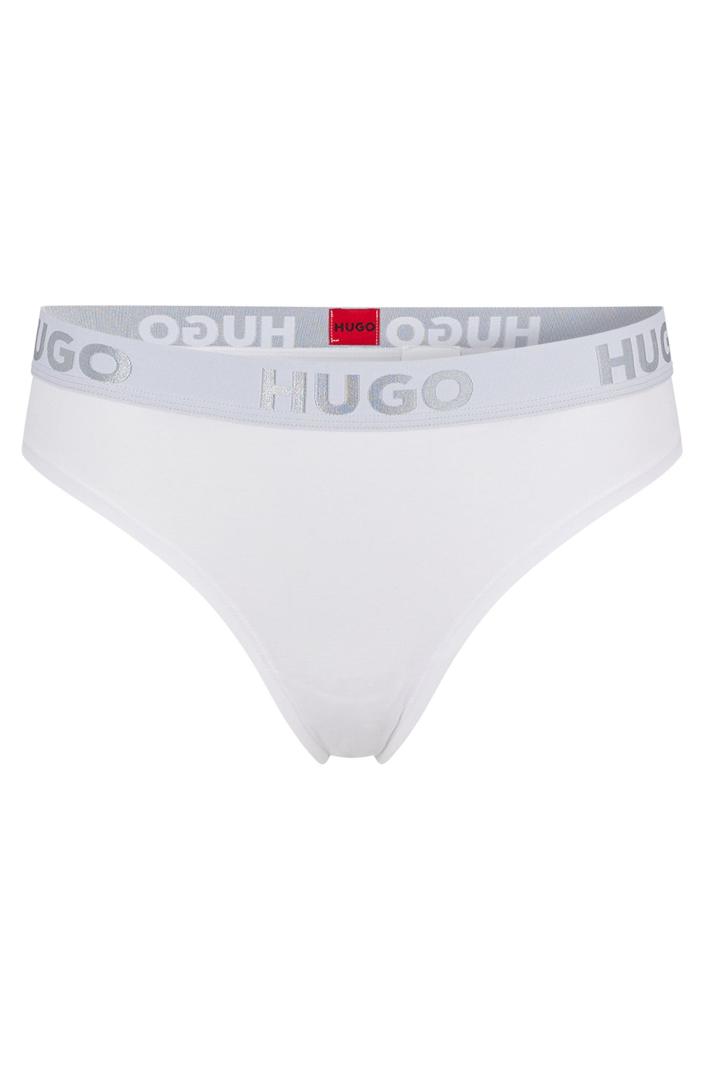 Culotte Thong Hugo Boss de couleur Blanc