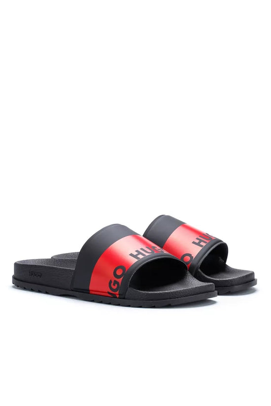 Sandale Hugo Boss De Couleur Noir Homme