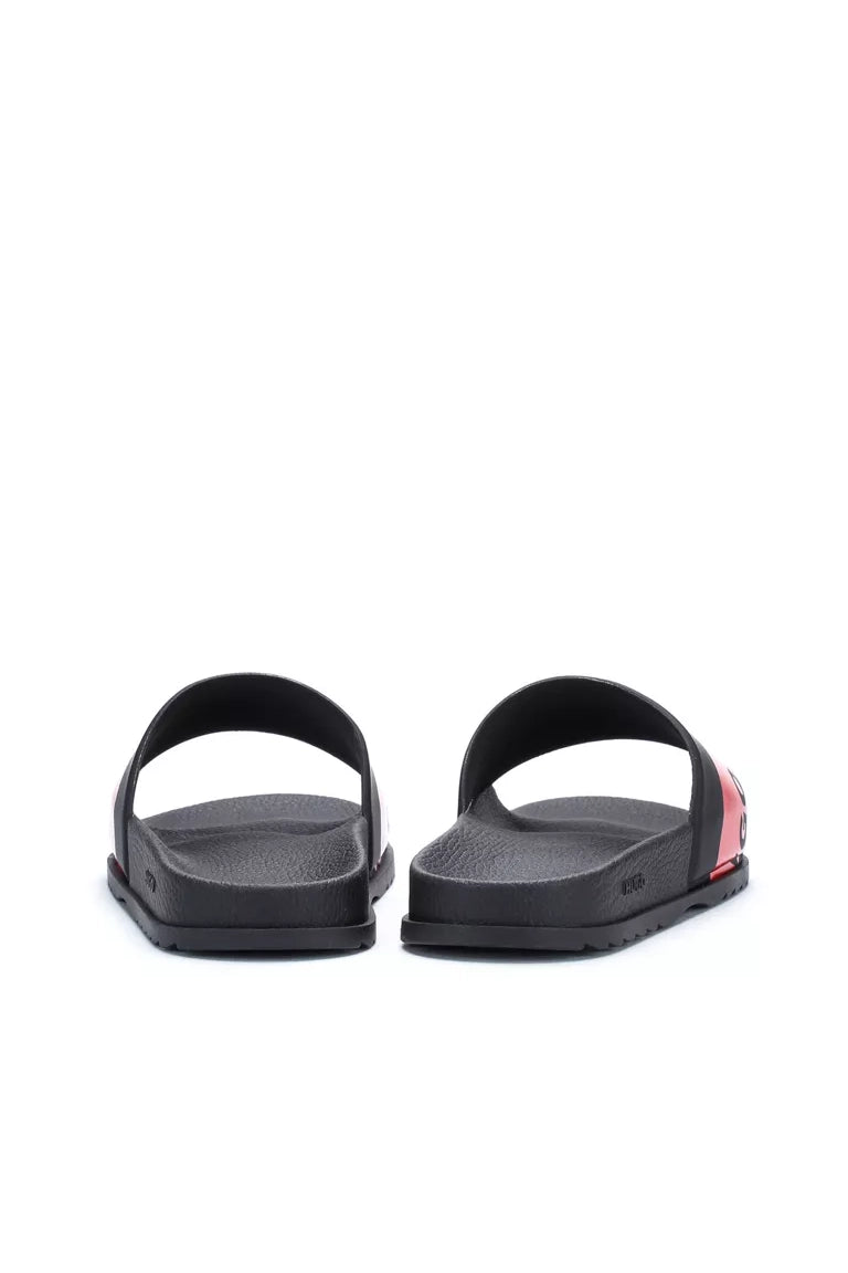 Sandale Hugo Boss De Couleur Noir Homme