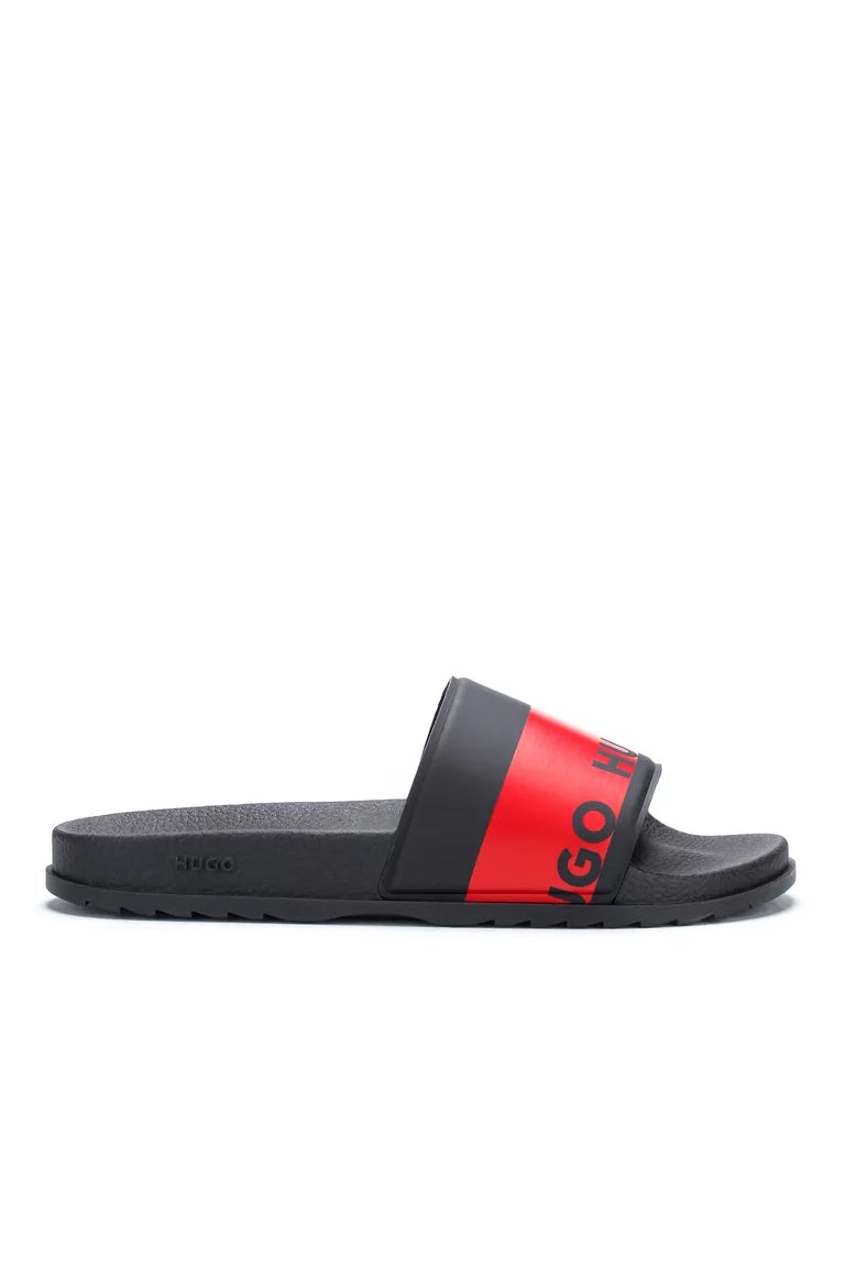 Sandale Hugo Boss De Couleur Noir Homme