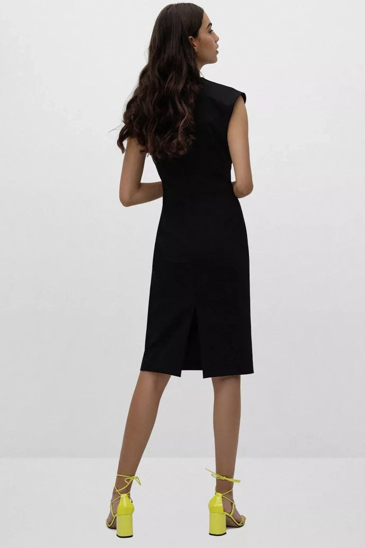 Boss black dress online