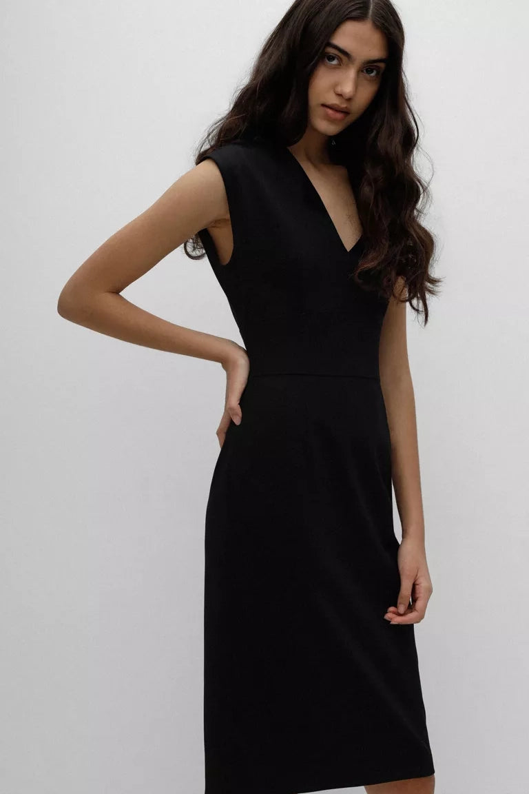 Hugo Hugo Boss Dress in Black color