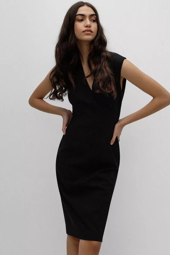 Hugo Hugo Boss Dress in Black color