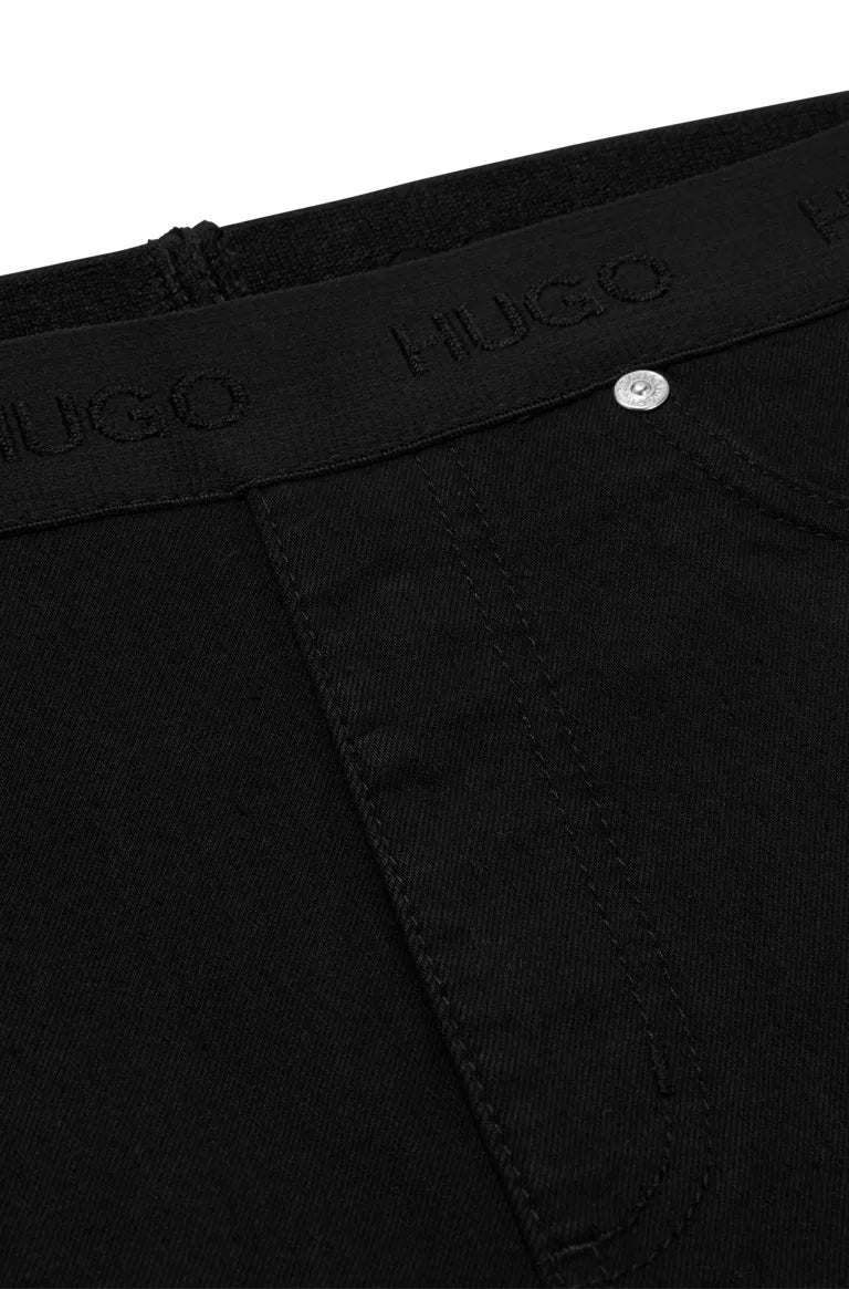Jeans Hugo Boss de couleur Noir
