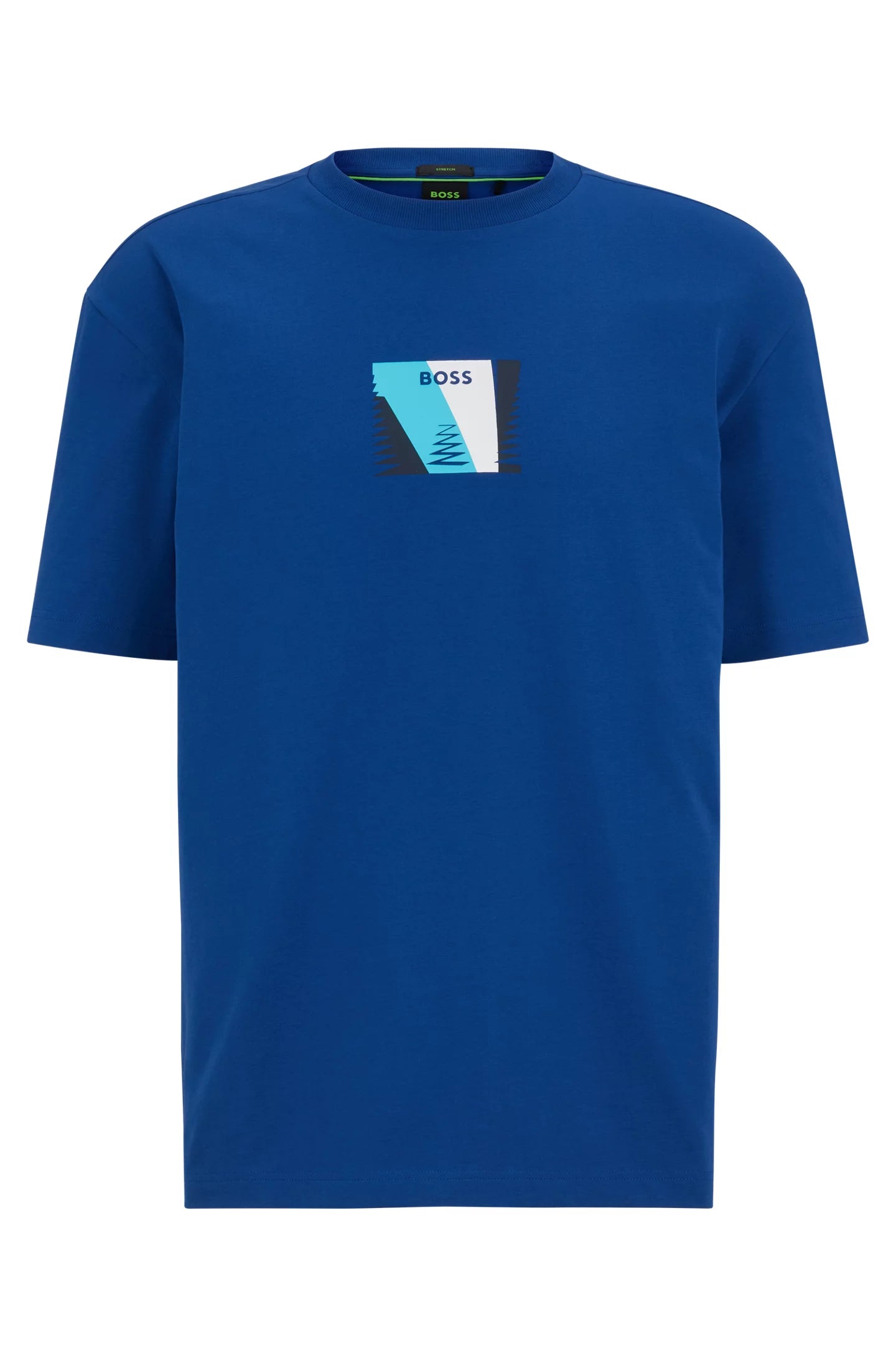 T-Shirt Tee Hugo Boss de couleur Bleu