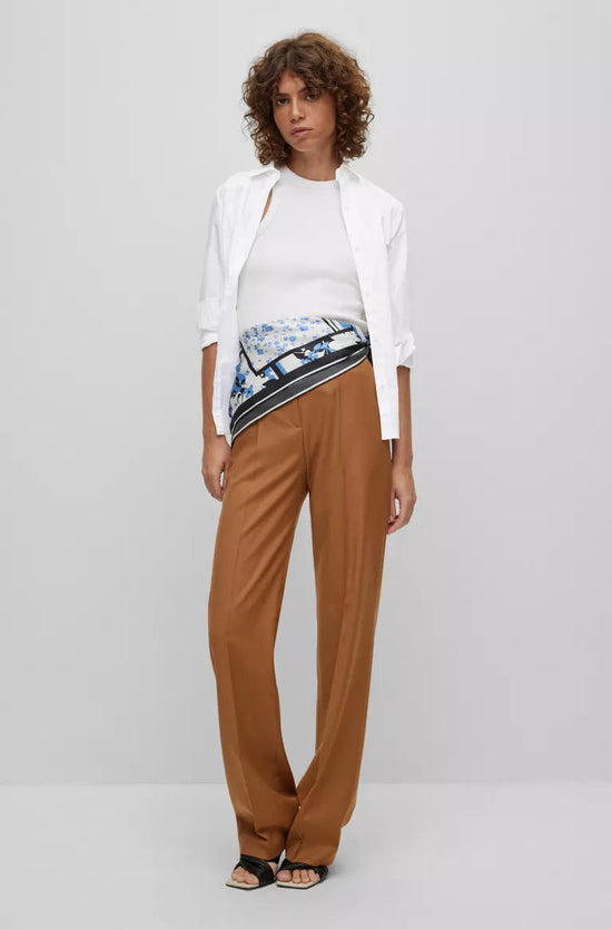 Blouse Hugo Boss De Couleur Blanc Femme