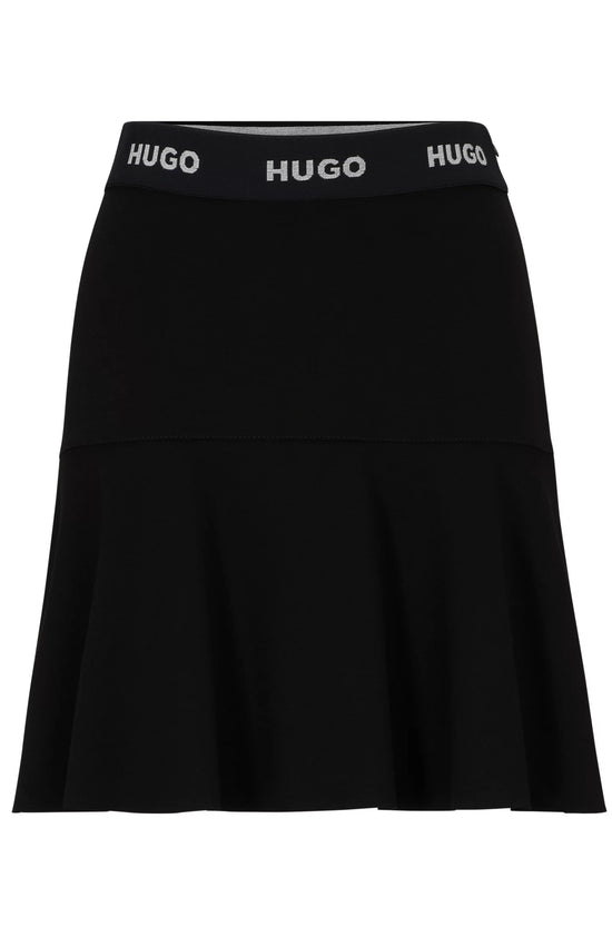 Jupe Hugo Boss de couleur Noir